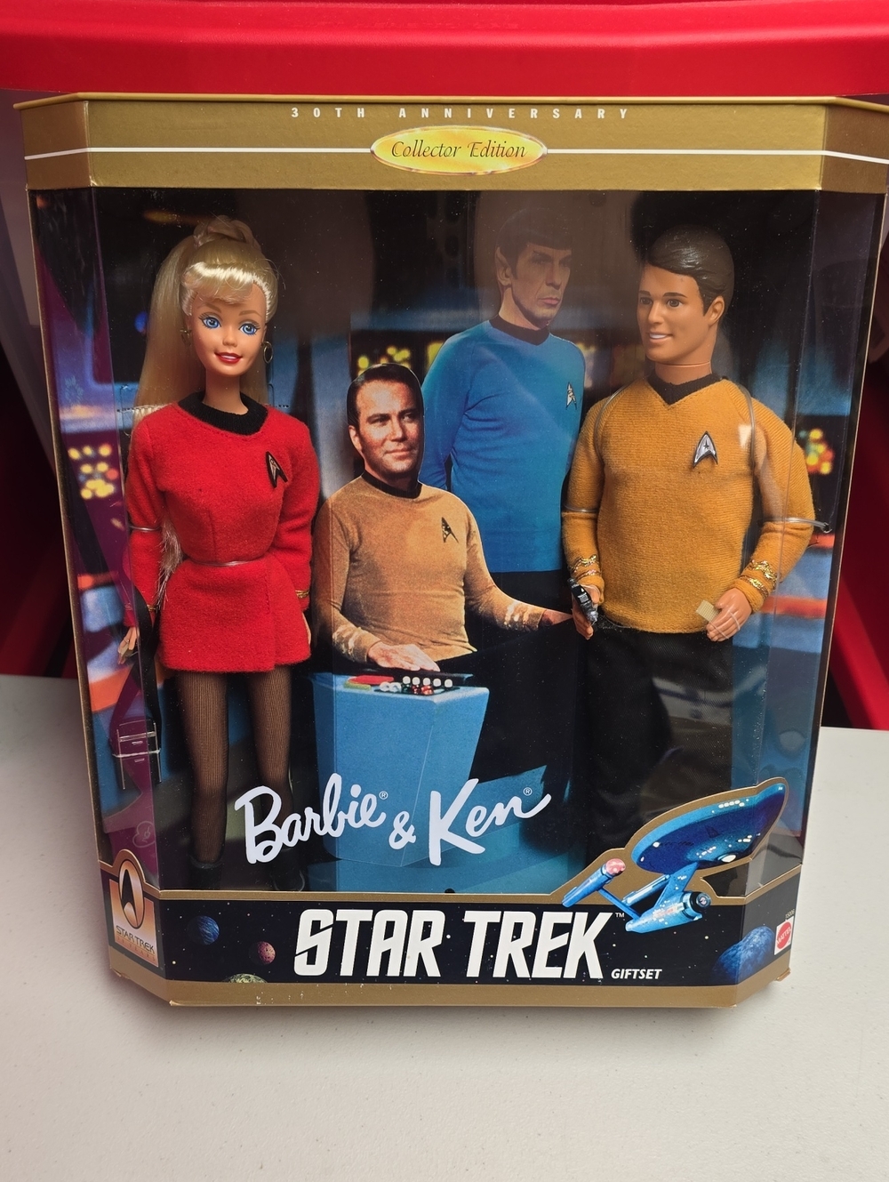 Star Trek Collector Edition Doll Giftset - Barbie And Ken